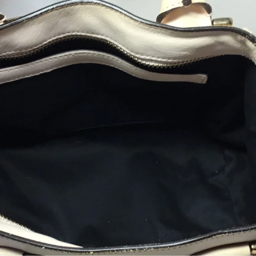 Authentic Chloe Convertible Cream Leather Bag